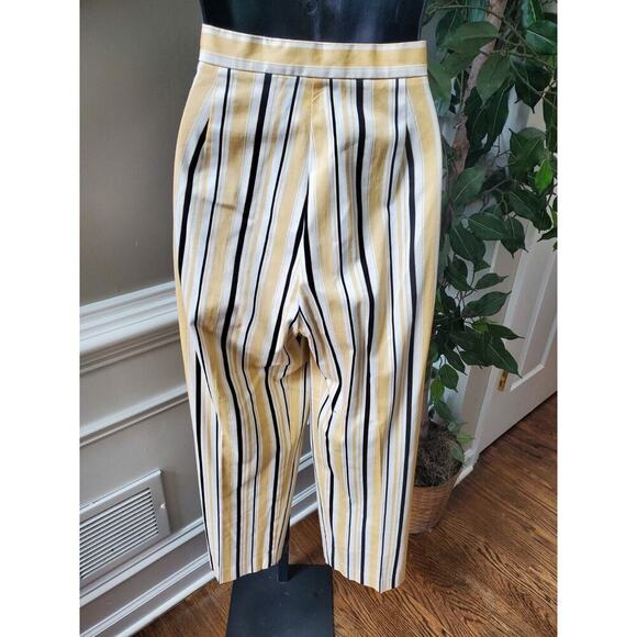 Sport Collection Striped Long Sleeve Collared Shirt & Pant 2 Piece Suit Size M - Picture 9 of 12